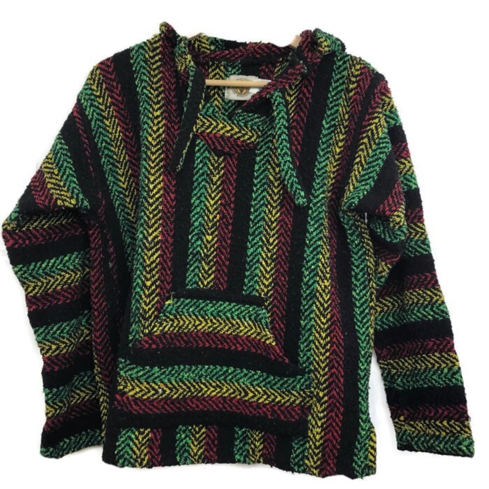 Earth Ragz Rasta Hoodie Medium